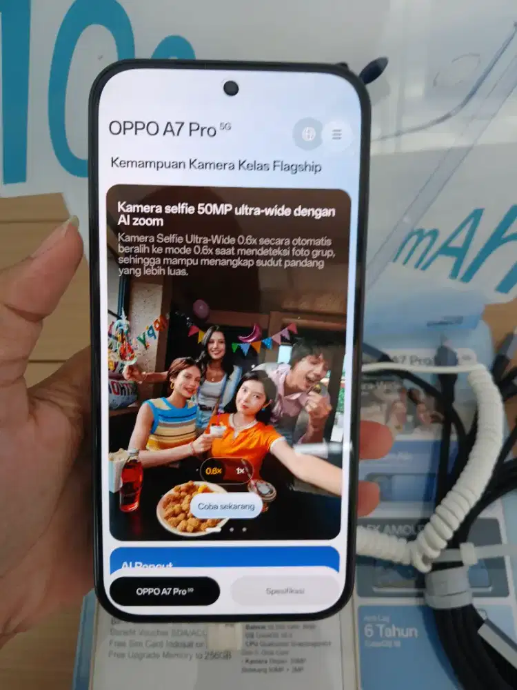 OPPO A7 PRO MAX 5G 8GB/128GB LUNAR BLACK