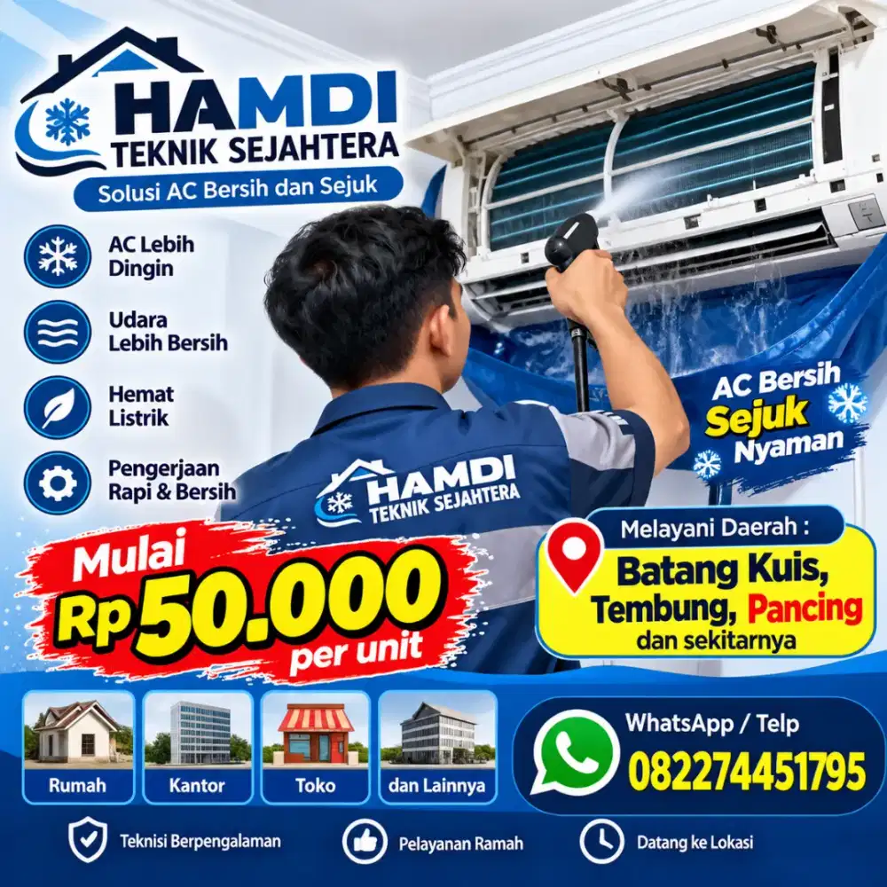 Cuci ac berkualitas