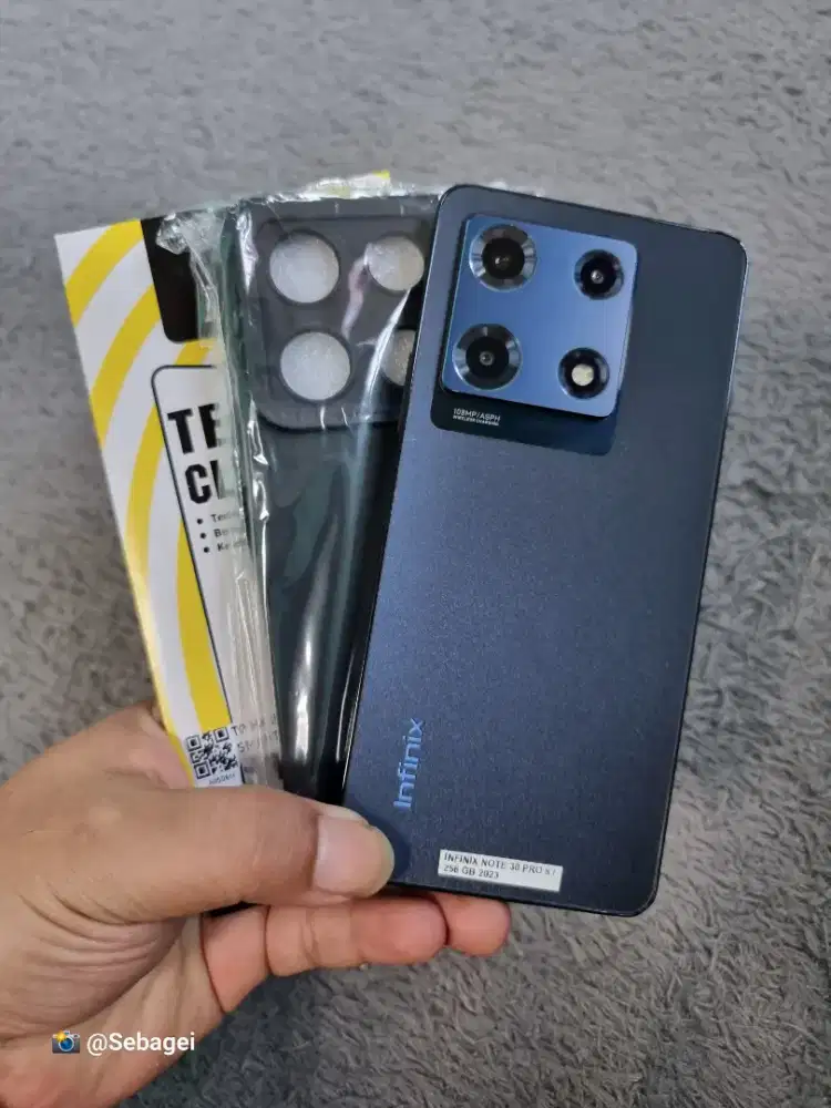 Infinix Note 30 Pro NFC 16GB 8+8/256GB Murah Siap Pakai (Lok Cicaheum)
