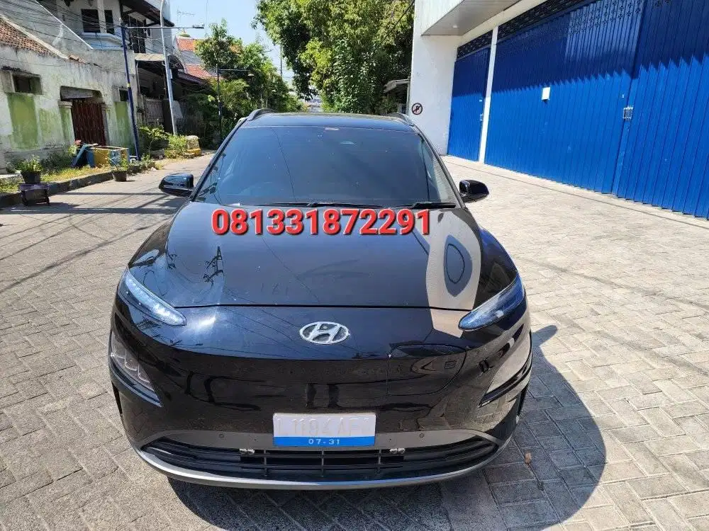 HYUNDAI KONA EV SIGNATURE LONG RANGE MOBIL LISTRIK KILOMTER 28 RIBU