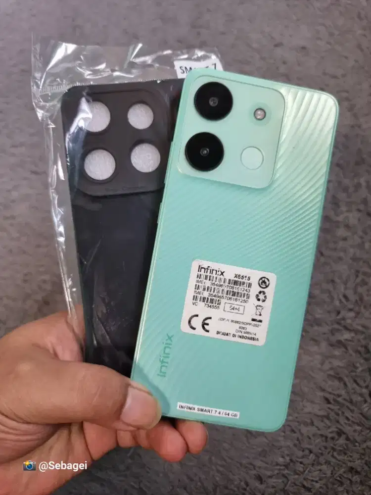 Infinix Smart 7 4+3/64GB Murah Mulus Siap Pakai (Lok Cicaheum) Dibaca