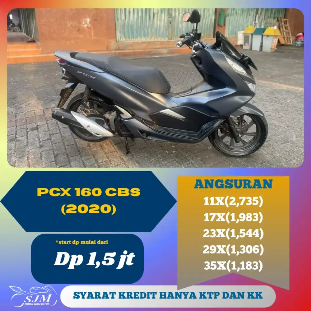 HOMDA PCX 150 CBS 2020 SUPER MANTAPP