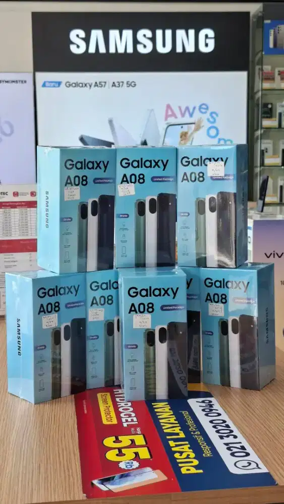 PROMO NEW SAMSUNG GALAXY A08 RESMI