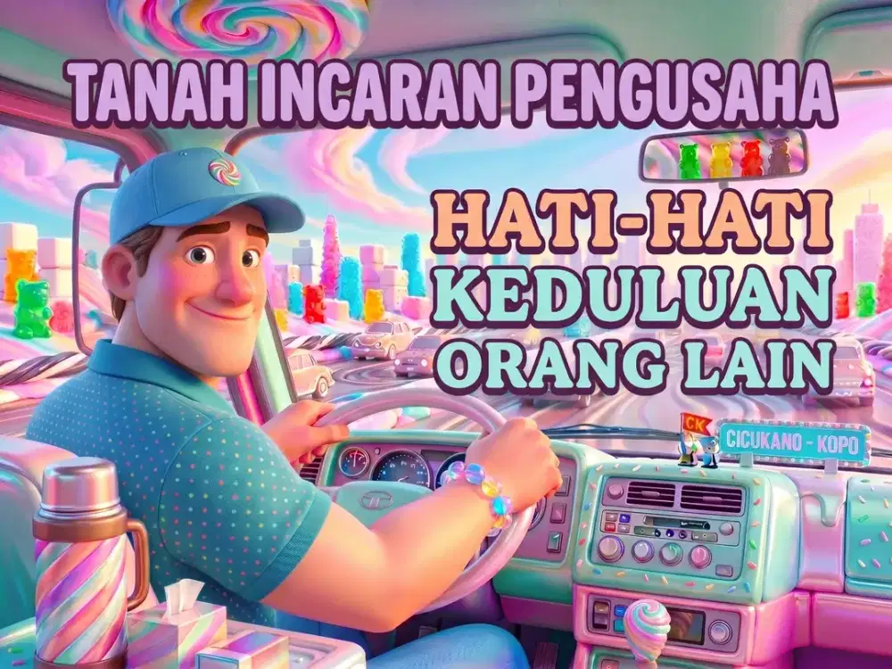 JUAL TANAH DI CICUKANG, TAMAN KOPO INDAH, MARGAHAYU, KOPO.