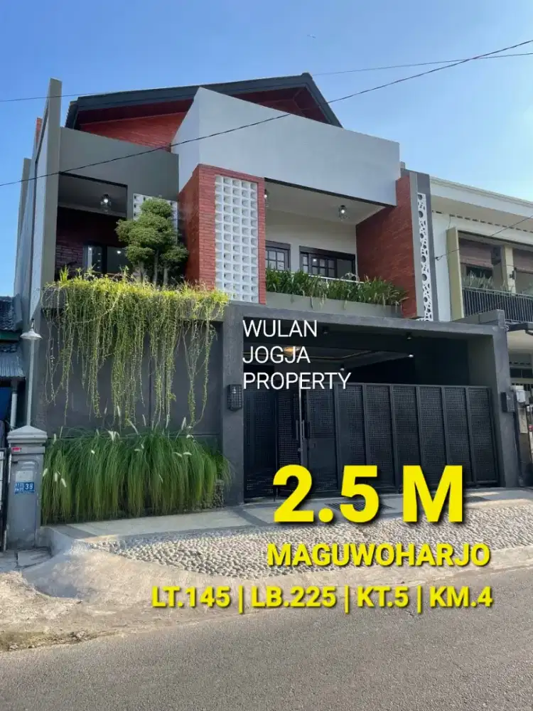 DIJUAL RUMAH BARU DI STADION UTARA MAGUWOHARJO YOGYAKARTA