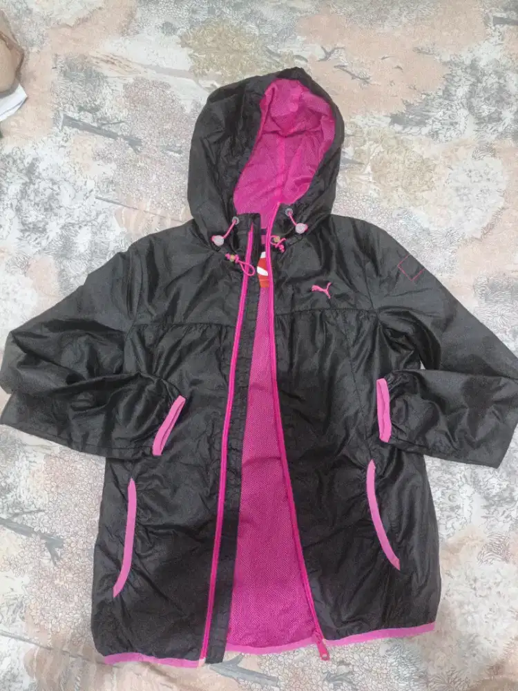 Jaket puma anak cewek size S