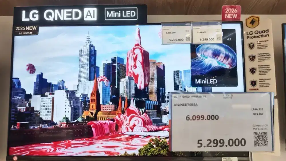 TV LG QNED 4K MINILED