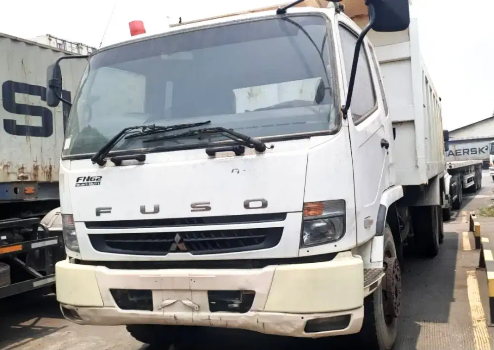 5rbKM MURAH Mitsubishi Fuso tronton 6x4 FN 62 HDR Dump truck 2022 truk