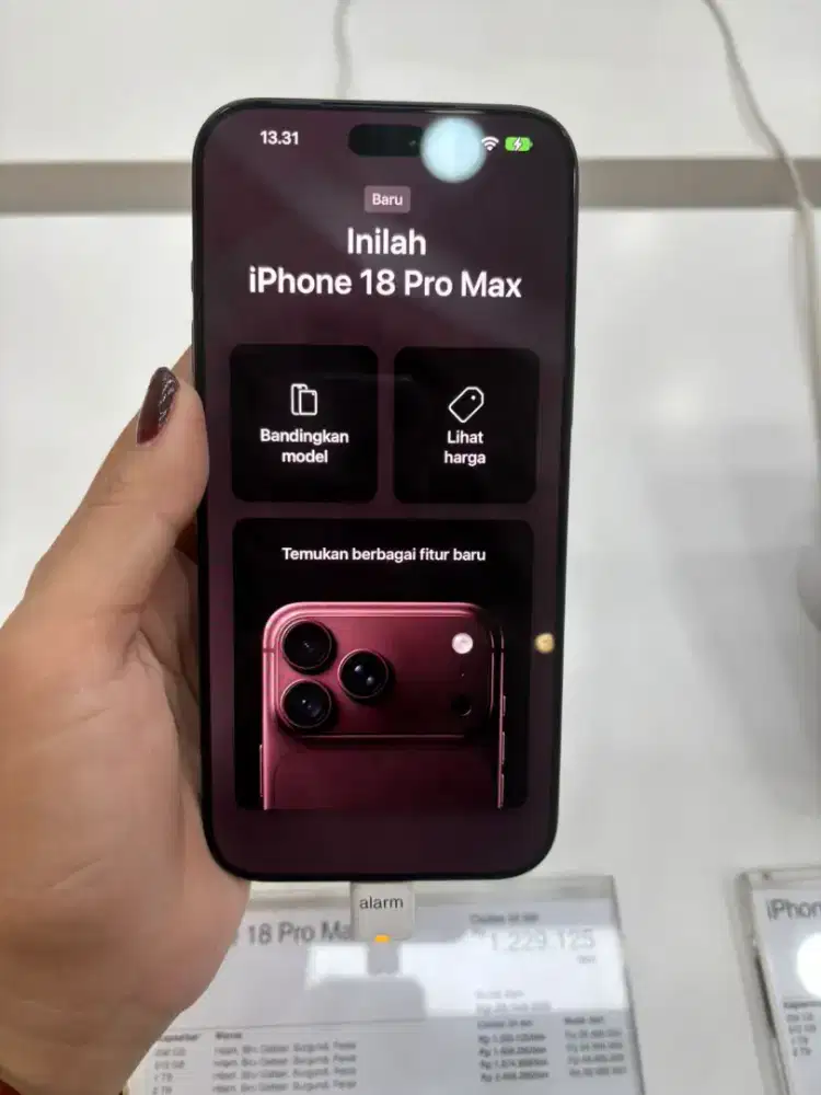 KREDIT IPHONE 18 PROMAX 256GB