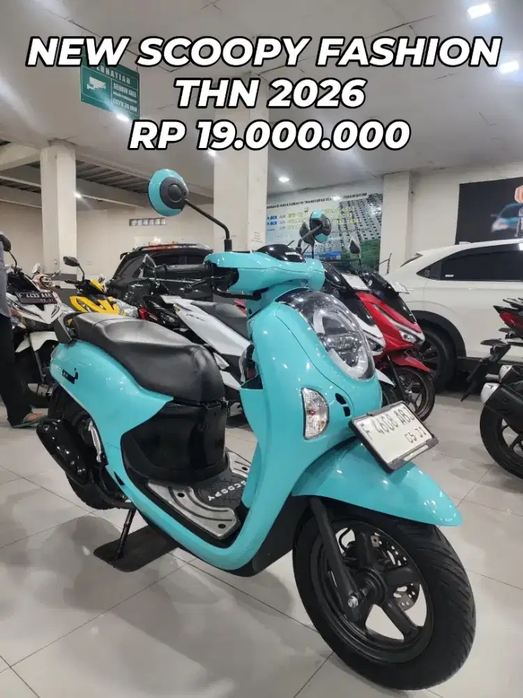 HONDA NEW SCOOPY FASHION THN 2026