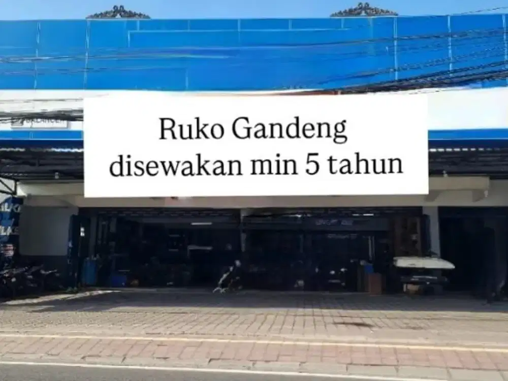 RUKO STRATEGIS DEKAT MALL DI GATOT SUBROTO TIMUR TONJA DENPASAR