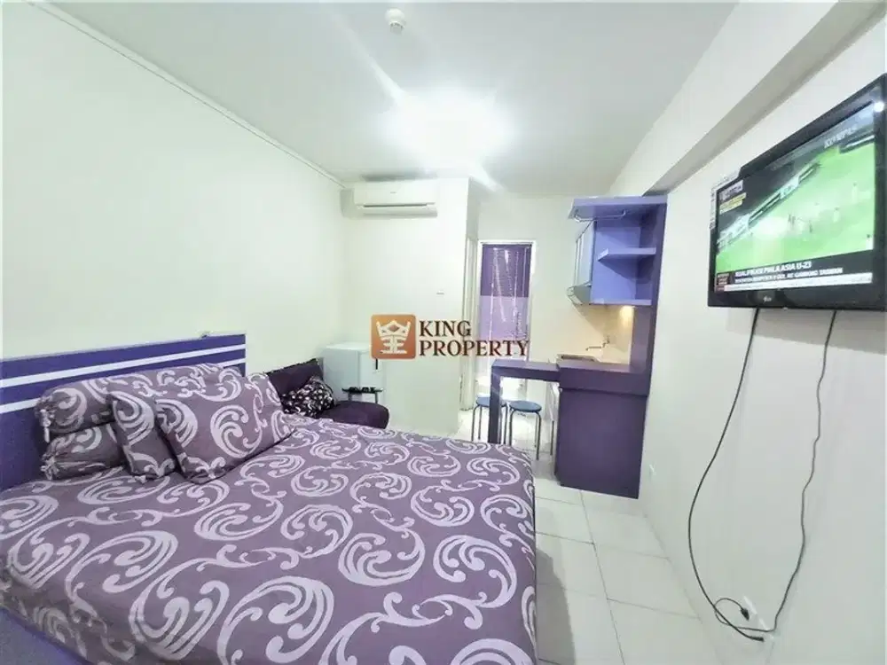 Praktis & Strategis Akses Baywalk Mall Langsung Studio 21M² Furnished Green Bay Pluit Greenbay
