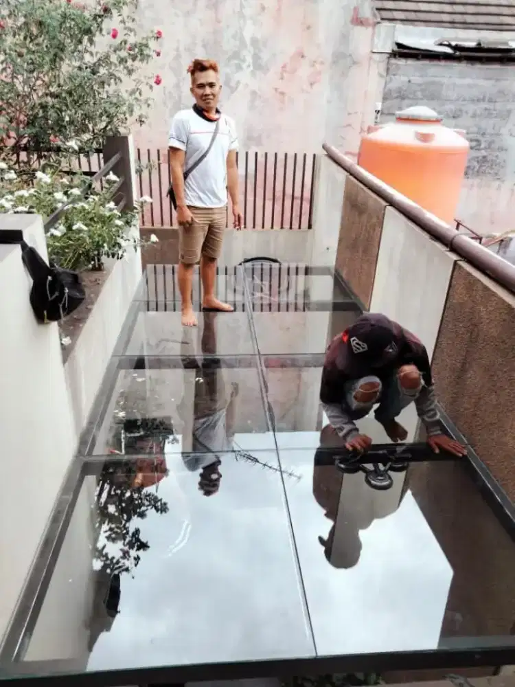 Kanopi atap minimalis