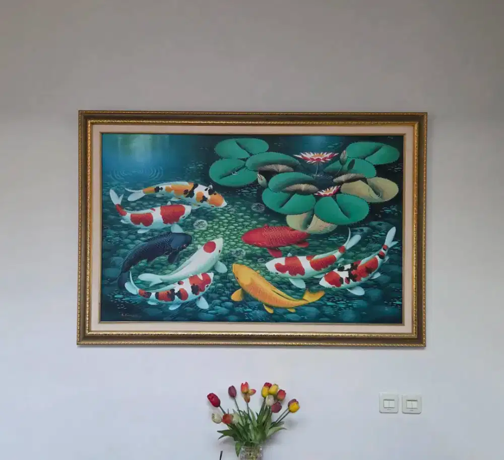 Lukisan Ikan KOI