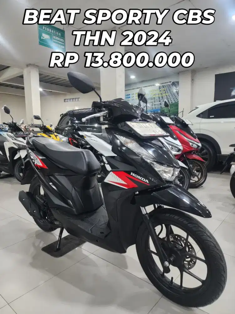 HONDA BEAT SPORTY CBS THN 2024