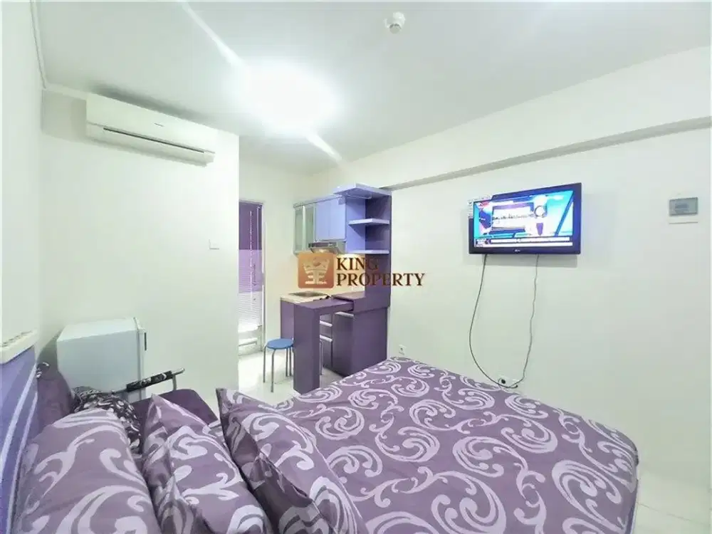 Studio 21M² Full Furnished! Tinggal Bawa Koper, Selangkah ke Baywalk Mall Green Bay Pluit Greenbay