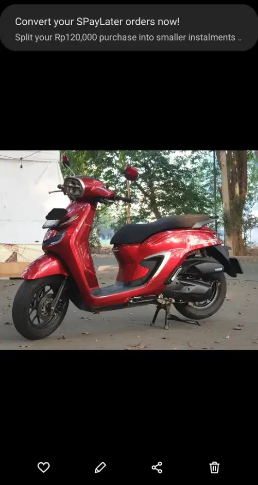 Jual Cepat Honda Stylo 2024 merah