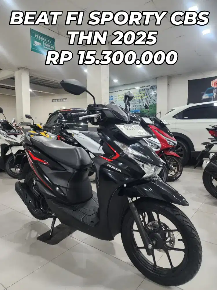 HONDA BEAT FI SPORTY CBS THN 2025