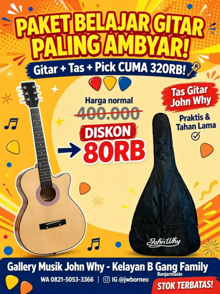 PAET BELAJAR GITAR AKUSTIK