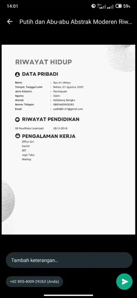 info loker yang halal halal aja