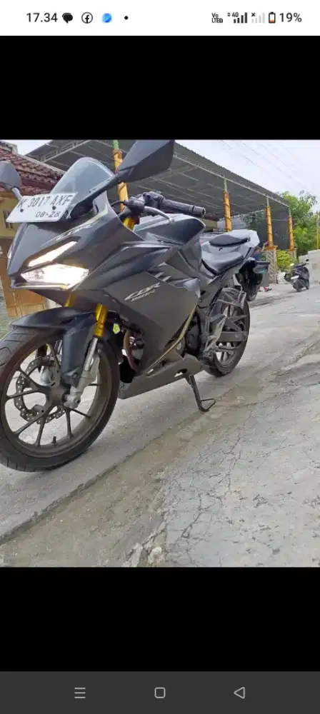 Cbr 150 R tinggal pake