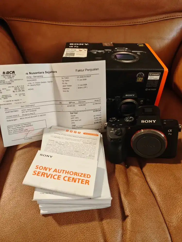SONY A7III, Garansi Sampai 2028