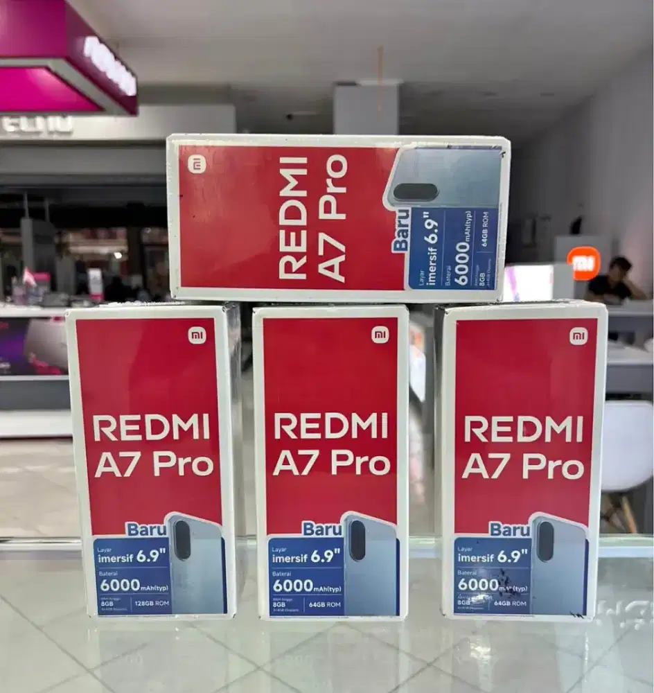PROMO REDMI A7PRO 4/128GB NEW SEGEL !! GARANSI RESMI