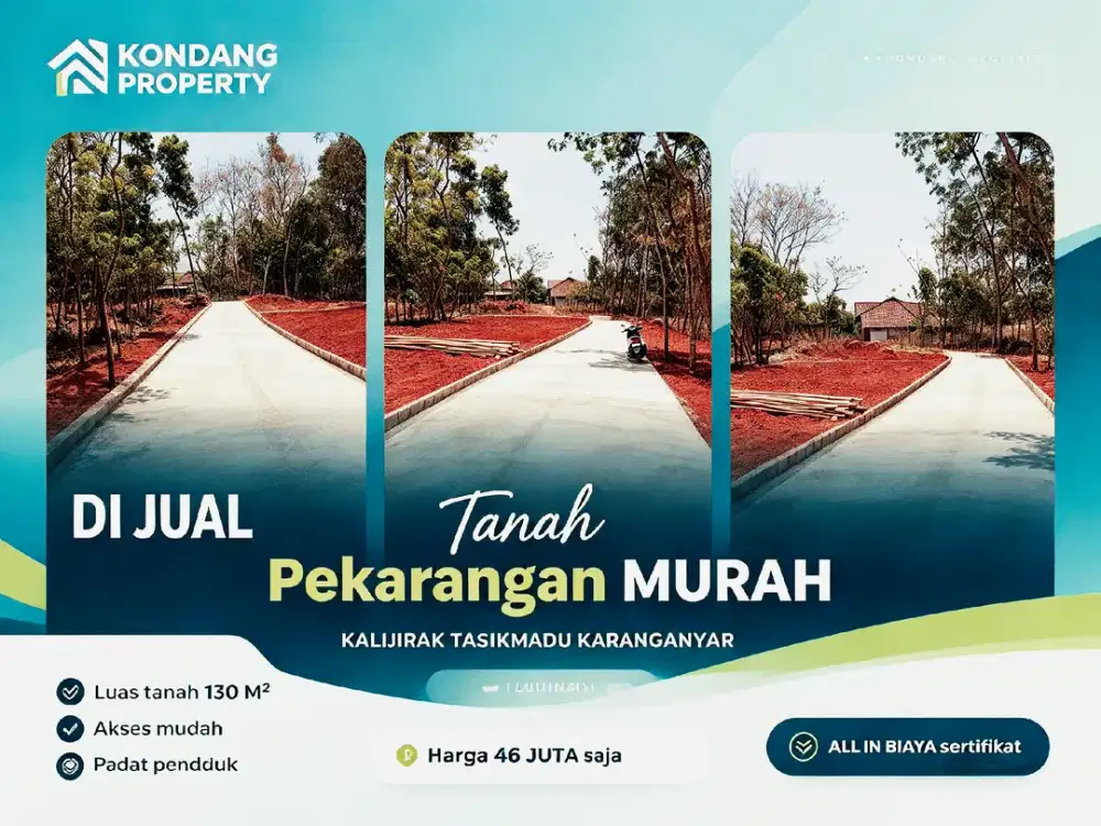 Tanah Murah Tasikmadu karanganyar