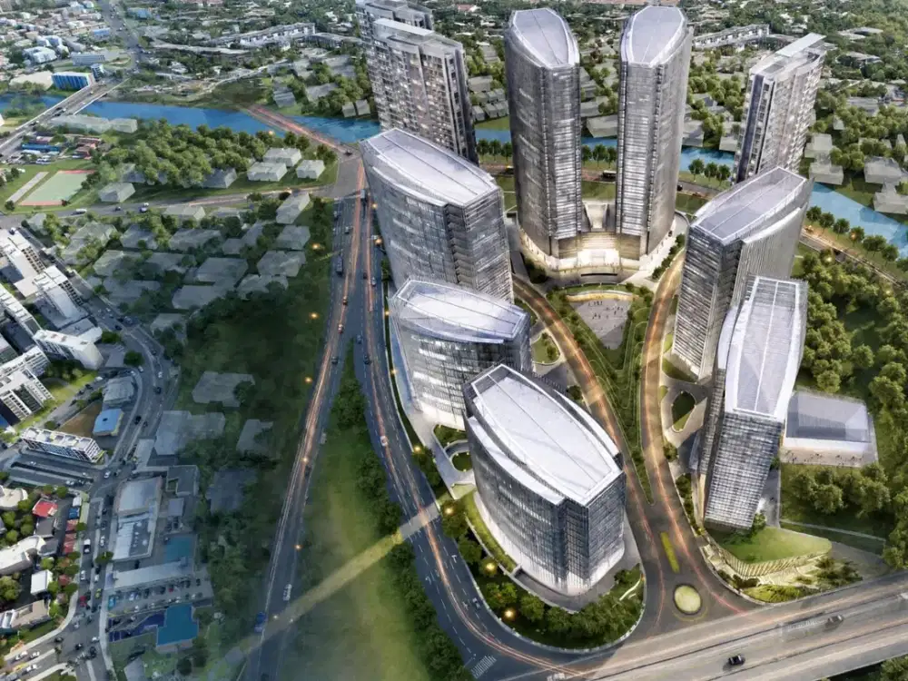 Dijual Office space At Ciputra Internatinaonal furnished luas 291meter Siap Huni, Jakarta Barat
