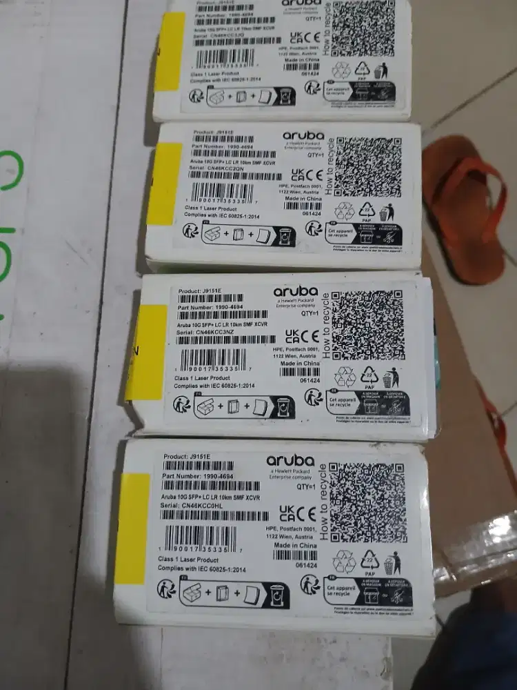 Aruba 10g sfp+LC LR 10km