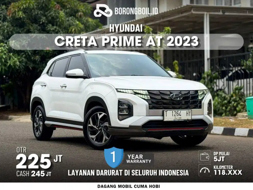 [ TERMURAH ] Hyundai Creta Prime 1.5 IVT 2023 Putih