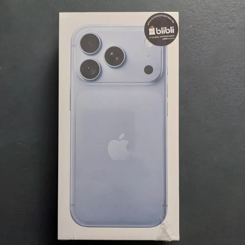 IPHONE 18 PRO 256GB GLACIER GARANSI RESMI