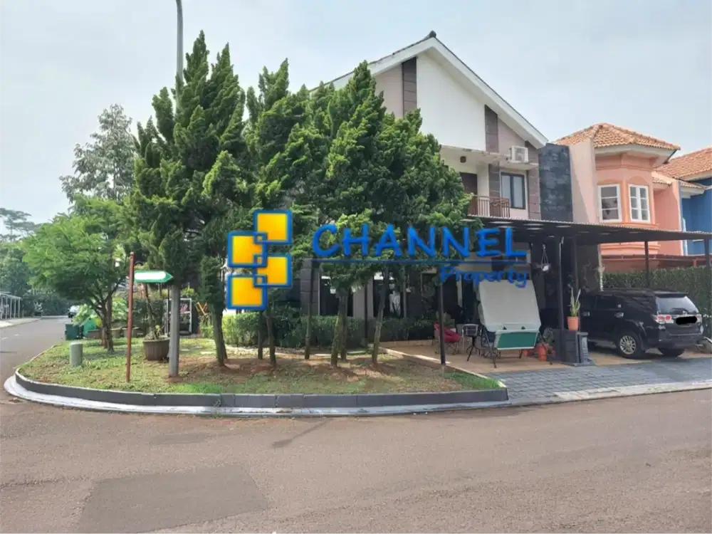 Jual Rumah SHM Posisi Hoek, 4+1 Kamar Tidur Delatinos BSD, Fl