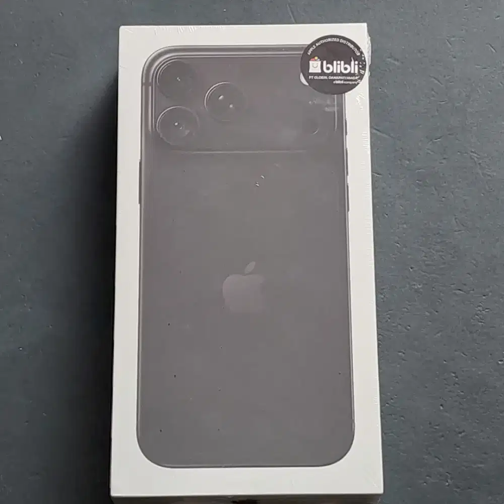IPHONE 18 PRO MAX 256GB BLACK GARANSI RESMI