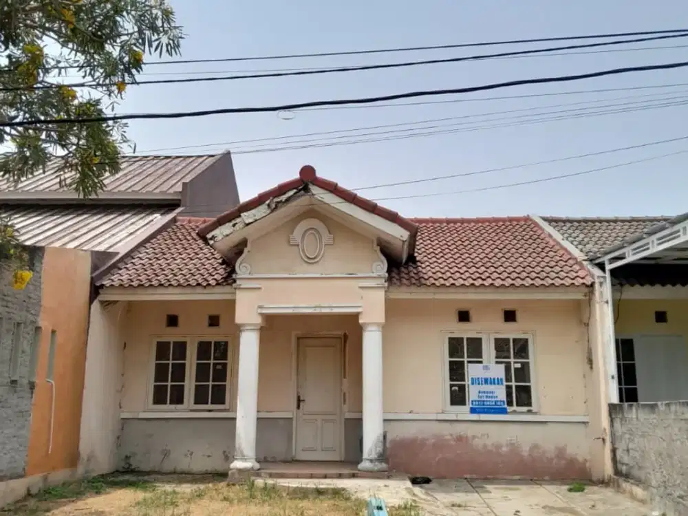 Rumah Deltamas Cikarang Cluster Nice Luas 136 Rp. 30 Jt/Thn 2 KT 1 KM