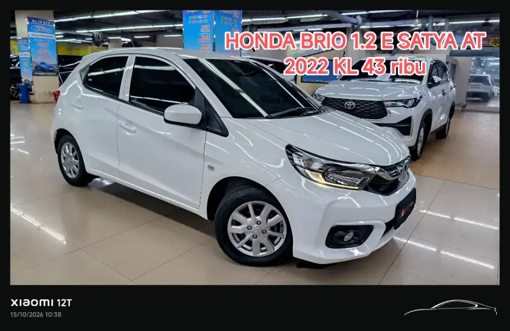HONDA BRIO 1.2 E SATYA AT 2022 KONDISI ISTIMEWA
