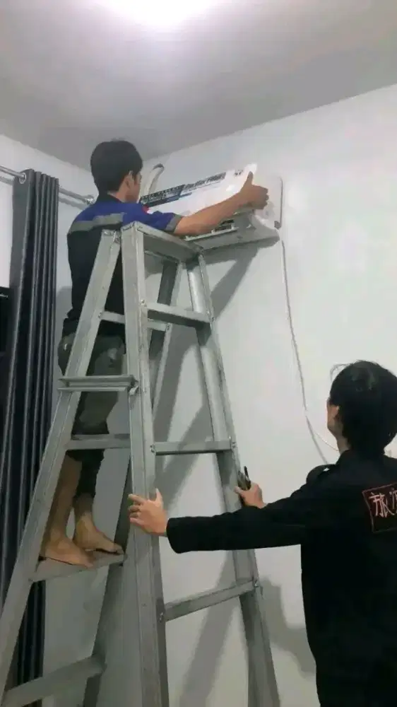Service AC bongkar pasang AC kulkas pompa air