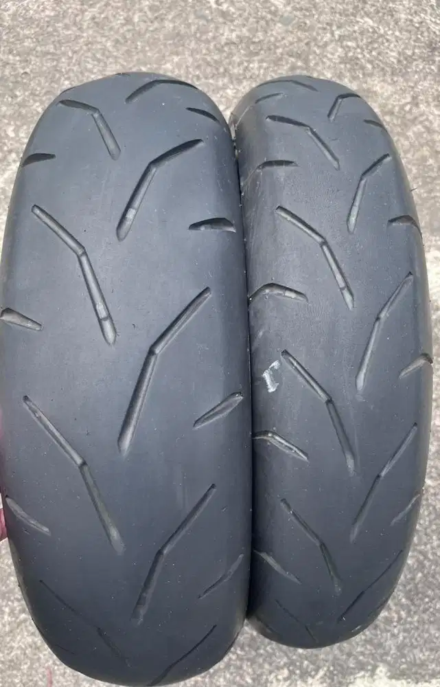 Sepasang Ban Aerox merk IRC