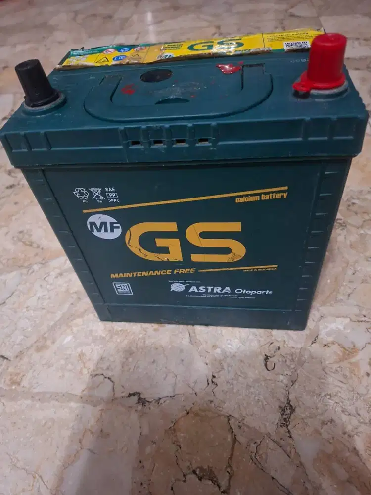 AKI kering copotan GS ASTRA MF NS40ZL / 36B20L 12V 35Ah Battery mobil