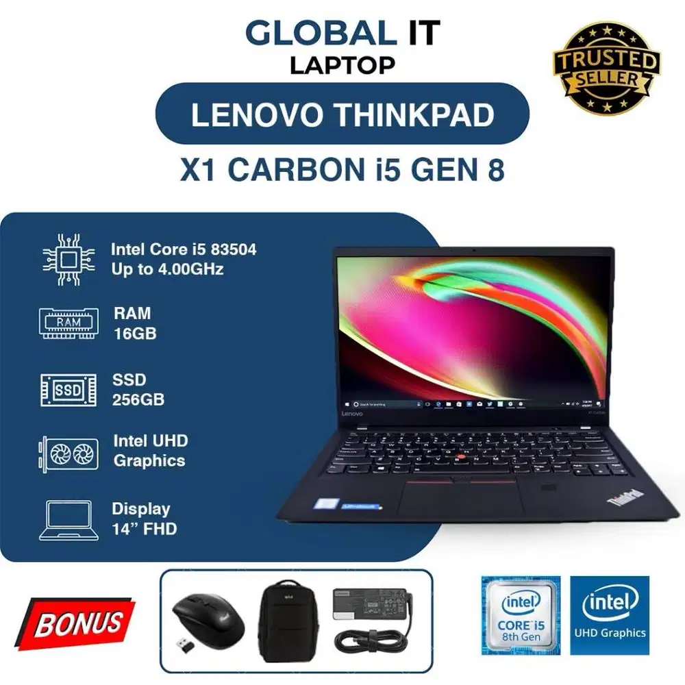 LENOVO X1 CARBON G6 i5 GEN 8 | RAM 8 | SSD 256