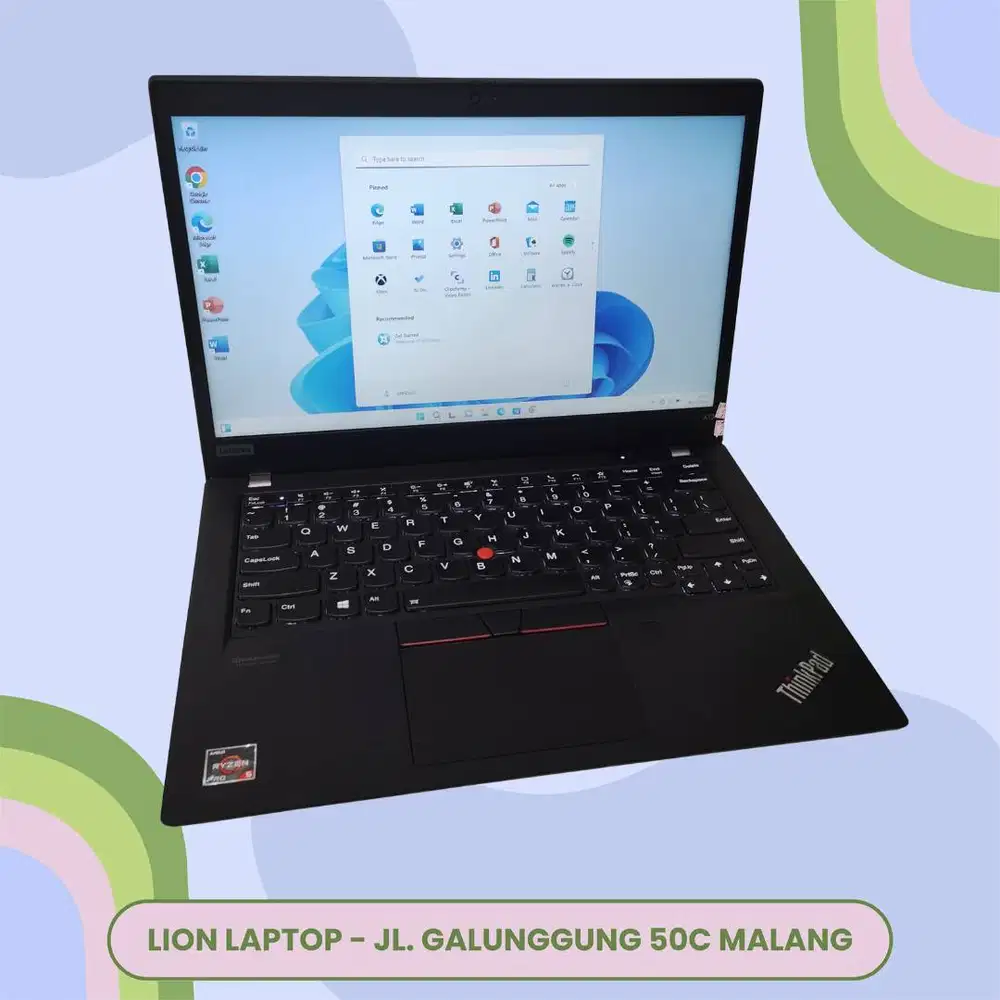RAM 32GB AMD Ryzen 5 PRO-4650U Lenovo Thinkpad X13 SSD 256GB [16|10]