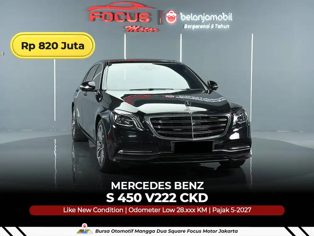 [ GARANSI 5THN ] Mercedes Benz Mercy S450 S 450 V222 AT 2018/2019/2020