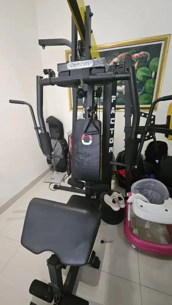 Alat fitnes jarang pakai masih bagus