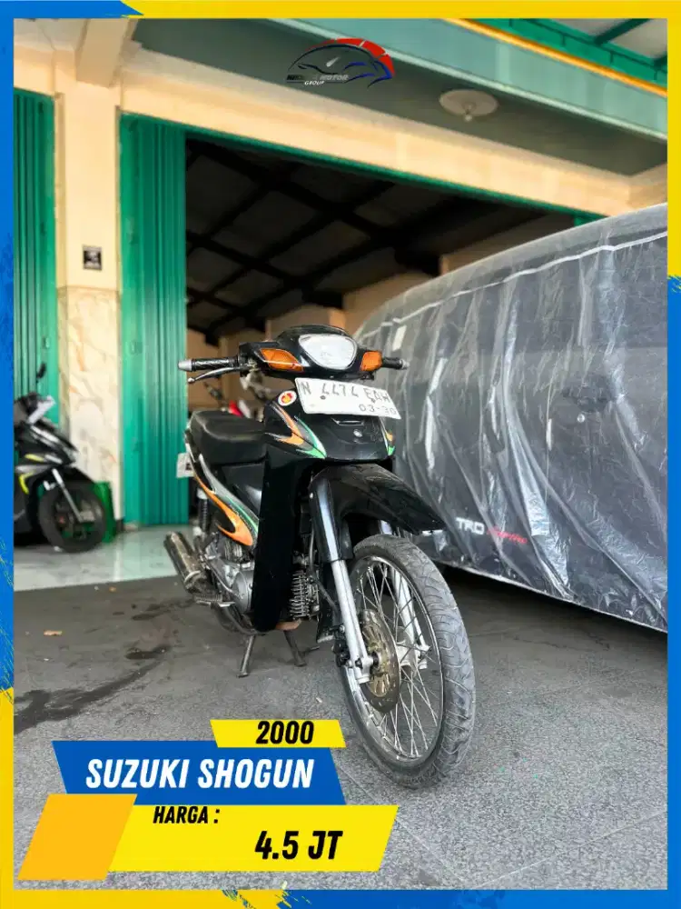 SUZUKI SHOGUN 2000 MURAH MERIAH MASZEHH HIKMAH MOTOR KEPUH MALANG