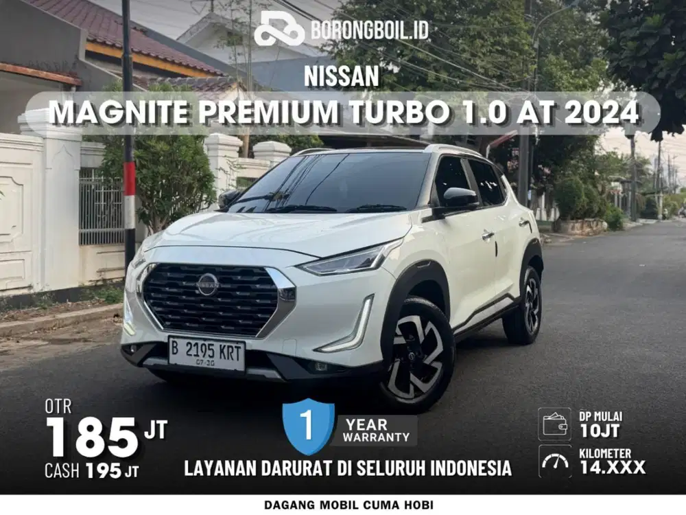 KM LOW !!! NISSAN MAGNITE PREMIUM 1.0L TURBO CVT 2024 PEMAKAIAN 2025
