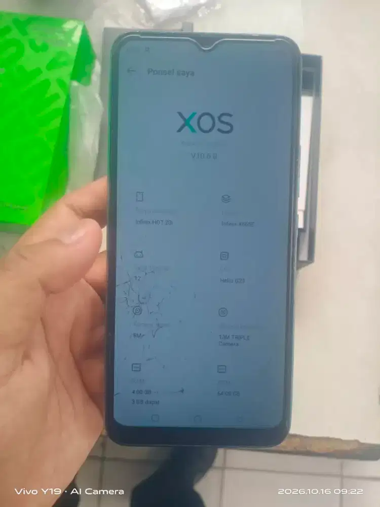 infinix hot 20i 4+3/64gb