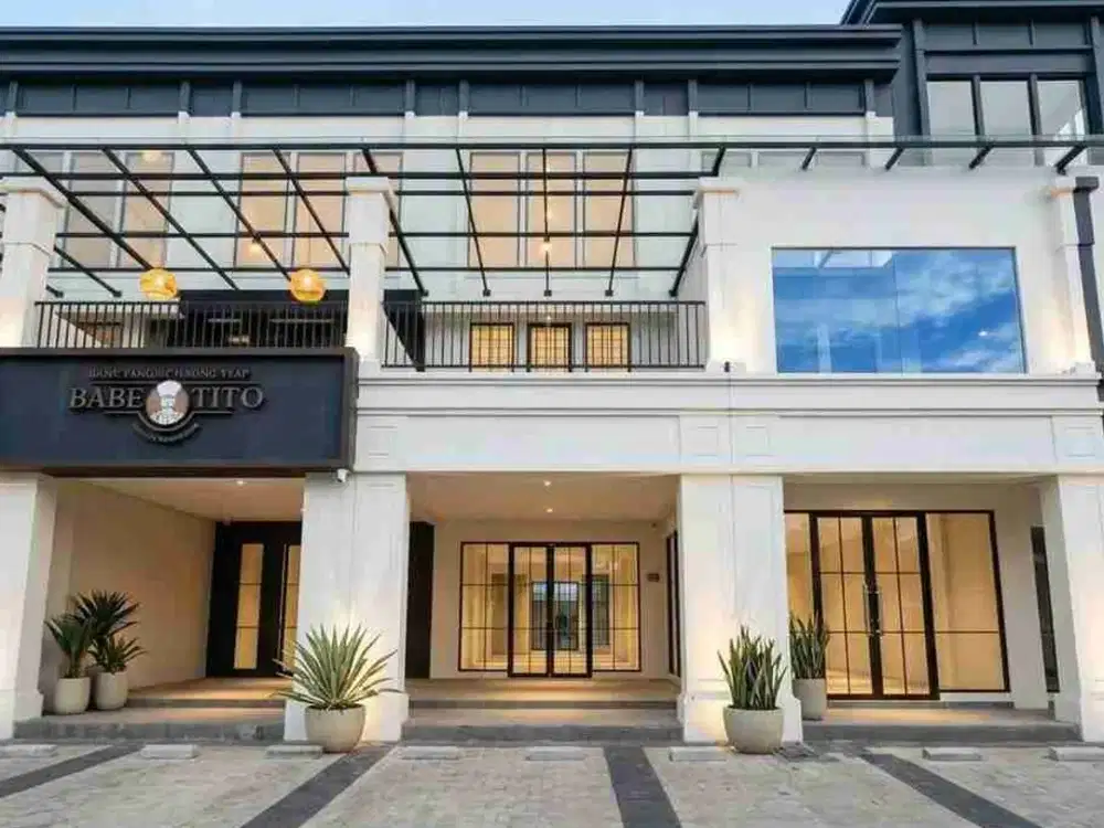 Disewakan  Ruko Gading Serpong Ruko Hudson Arcade Boulevard