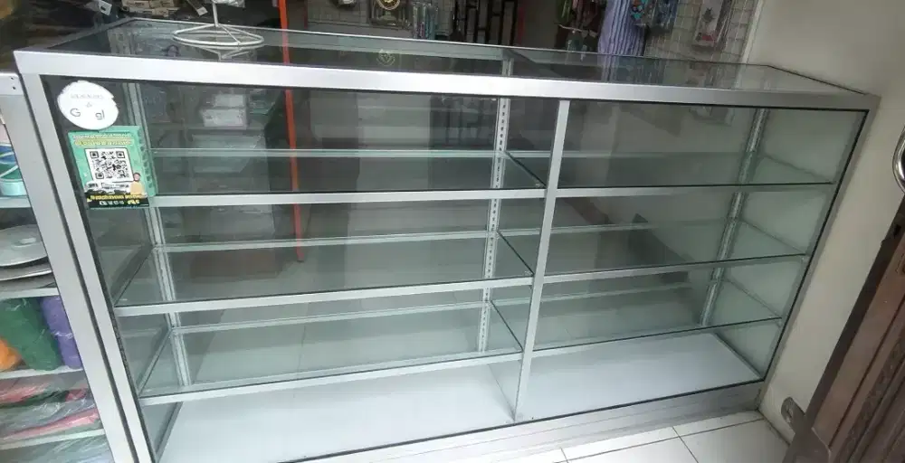 Dijual estalase bekas kodisi