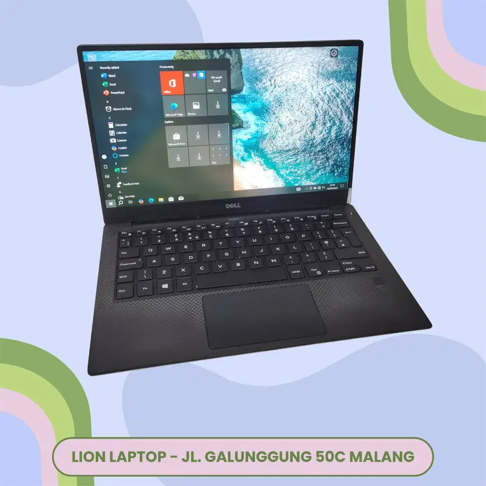 Slim & Ringan Core i7 RAM 8 SSD 256 DELL XPS 13 9360 [16|10]