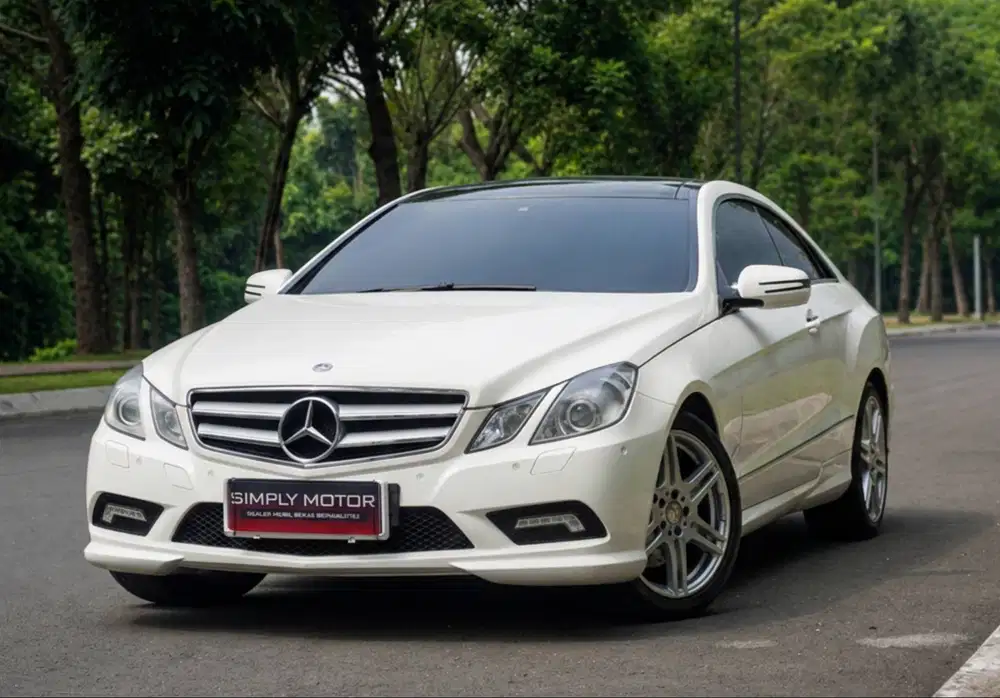 [RARE! 60rb KM] MERCEDES-BENZ E350 AMG COUPE 3.5 AT 2010